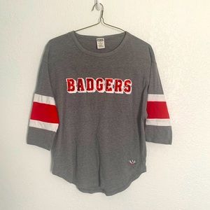 Oversized Wisconsin Badger Shirt